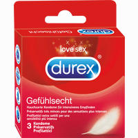 Durex Gefühlsecht Kondom 3 Stück