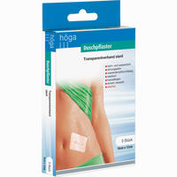 Duschpflaster Steril Transparentverband 10cmx12cm 5 Stück