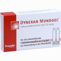 Dynexan Mundgel Zylinderampulle Gel 2 x 1.7 g