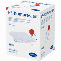 E S Kompressen Steril 10x10cm Großpackung 20 x 5 Stück