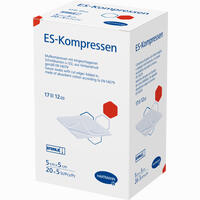 E S Kompressen Steril 5x5cm Großpackung 20 x 5 Stück