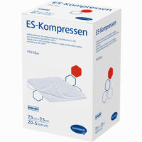E S Kompressen Steril 7.5x7.5cm Großpackung 20 x 5 Stück