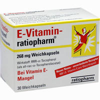 E- Vitamin- Ratiopharm Kapseln 30 Stück