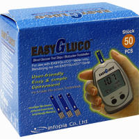 Easygluco Blutzucker Teststreifen 50 Stück