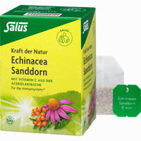 Echinacea Sanddorn Tee Kraft der Natur Salus Filterbeutel 15 Stück