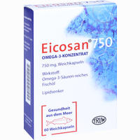 Eicosan 750 Omega- 3- Konzentrat Kapseln 60 Stück