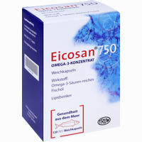 Eicosan 750 Omega- 3- Konzentrat Kapseln 120 Stück