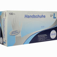 Einmal Handschuhe Vinyl Groß Gepudert 100 Stück