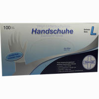 Einmal Handschuhe Vinyl Groß Puderfrei 100 Stück