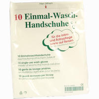 Einmal- Wasch- Handschuhe 10 Stück