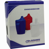 Einnehmebecher Ohne Griff+ 2 Deckel Milchig 1 Stück