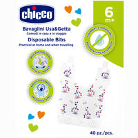Einweg- Lätzchen Easy Meal Chicco 40 Stück