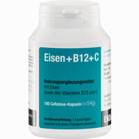 Eisen + B12 + C Kapseln 100 Stück