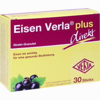 Eisen Verla Plus Direkt- Sticks Granulat 30 Stück