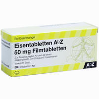 Eisentabletten Abz 50 Mg Filmtabletten 50 Stück