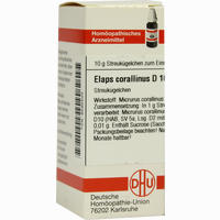 Elaps Corallinus D10 Globuli 10 g