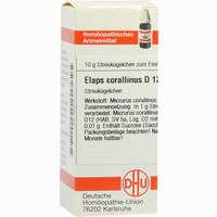 Elaps Corallinus D12 Globuli 10 g