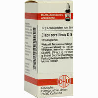 Elaps Corallinus D8 Globuli 10 g