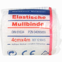 Elast Mullbinde 4mx4cm 1 Stück