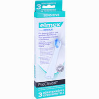 Elmex Proclinical Sensitive Wechselköpfe Zahnbürste 3 Stück
