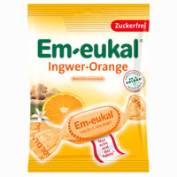 Em- Eukal Ingwer Orange zuckerfrei Bonbon 75 g