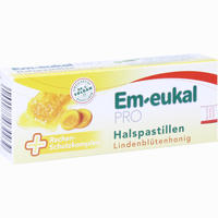 Em- Eukal Pro Halspastillen Lindenblütenhonig 30 Stück