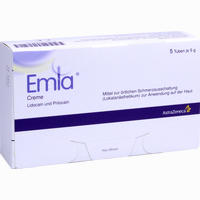 Emla Creme + 12 Tegaderm Pflaster Astrazeneca 5 x 5 g