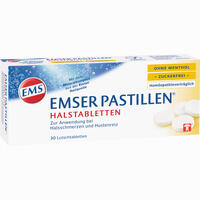 Emser Pastillen Ohne Menthol zuckerfrei Lutschtabletten 30 Stück