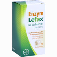 Enzym Lefax Kautabletten 20 Stück