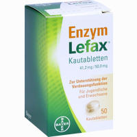 Enzym Lefax Kautabletten 50 Stück