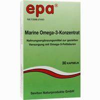 Epa Marine Omega- 3- Konzentrat Kapseln 30 Stück