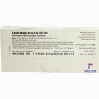 Equisetum Arv Rh D3 Ampullen 8 Stück