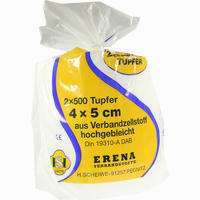 Erena Zellstofftupfer 4x5 2 x 500 Stück