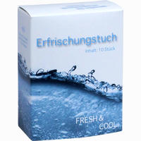 Erfrischungstuch Fresh & Cool 10 Stück