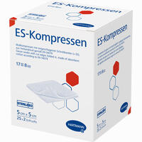 Es Kompressen Steril 5x5 25 x 2 Stück