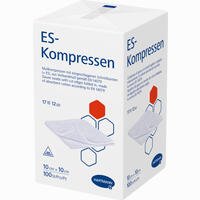 Es Kompressen Unsteril 10x10 12f 100 Stück