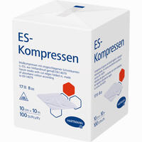 Es Kompressen Unsteril 10x10 8f 100 Stück