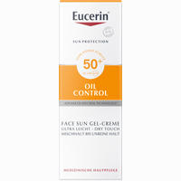 Eucerin Oil Control Face Sun Gel- Creme Lsf 50+ 50 ml