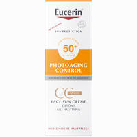 Eucerin Sun Cc Creme Getönt Mittel Lsf 50+ 50 ml