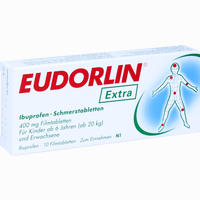 Eudorlin Extra Ibuprofen- Schmerztabletten Filmtabletten 10 Stück