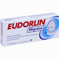 Eudorlin Migräne Filmtabletten 10 Stück