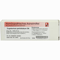 Eupatorium Perfoliatum D6 Globuli Dr. Reckeweg & Co 10 g
