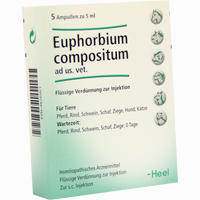 Euphorbium Comp Ad Us Vet Ampullen 5 x 5 ml