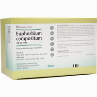 Euphorbium Comp Ad Us Vet Ampullen 50 x 5 ml