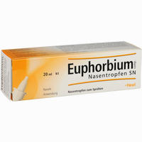 Euphorbium Comp. Nasentropfen Sn 20 ml