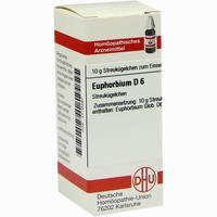 Euphorbium D6 Globuli 10 g