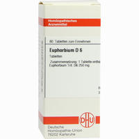 Euphorbium D6 Tabletten 80 Stück