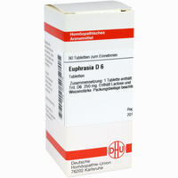 Euphrasia D6 Tabletten 80 Stück