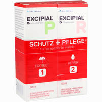 Excipial Hände Bündel Protect&repair Creme 2 x 50 ml