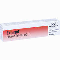 Exhirud Heparin Gel 60.000 I.e. Gel 40 g